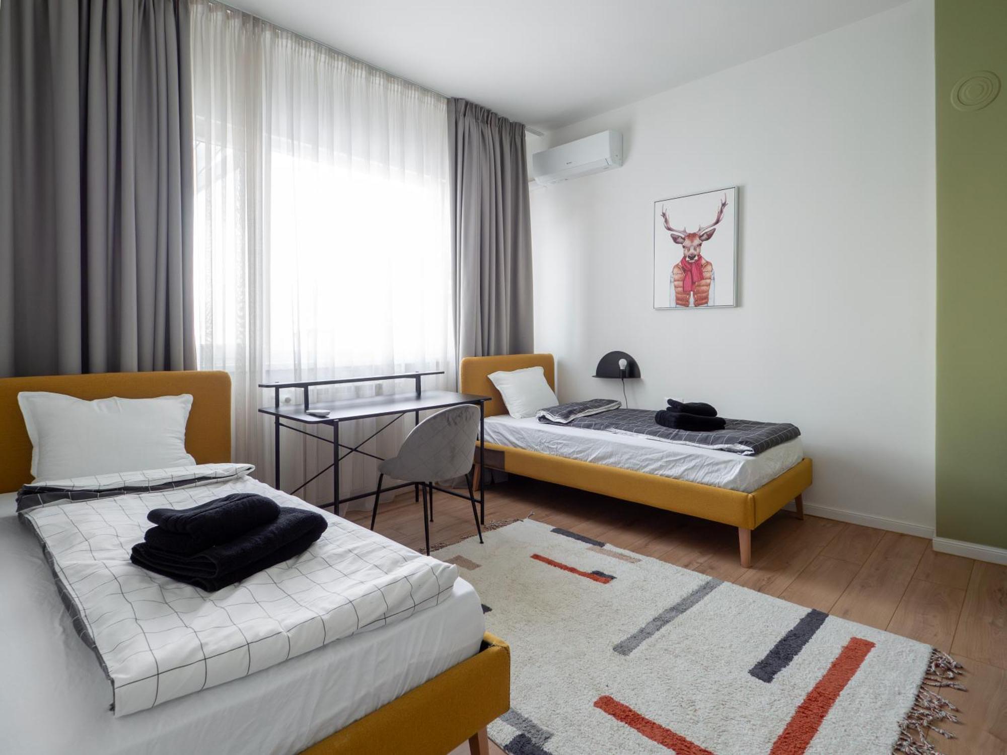 סופיה Central Apartment Parking Two Bedrooms Sky Terrace מראה חיצוני תמונה