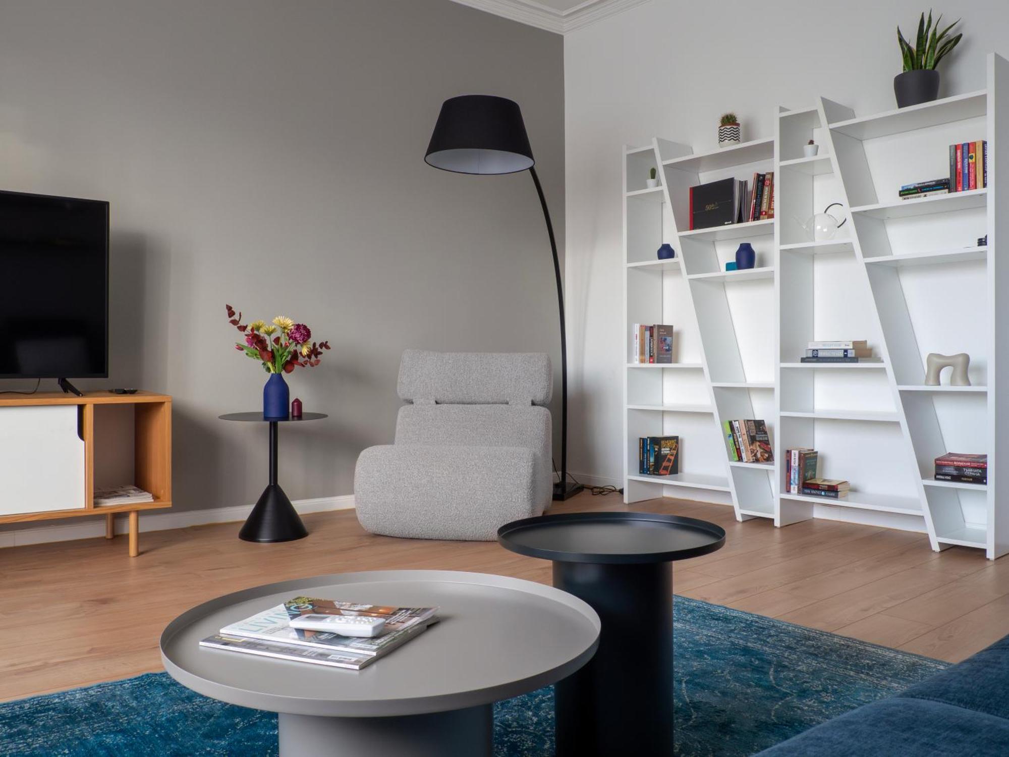 סופיה Central Apartment Parking Two Bedrooms Sky Terrace מראה חיצוני תמונה